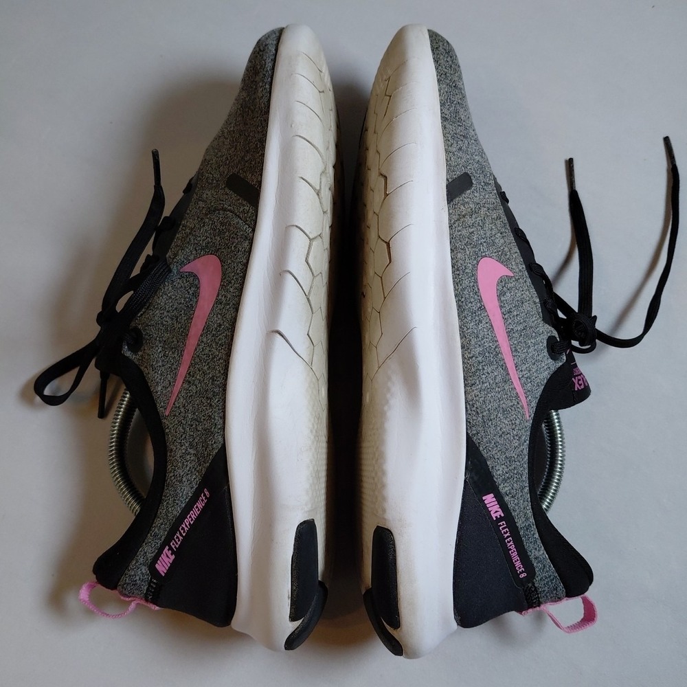 Nike Women's Flex Experience 8 RN Sneakers AJ5908-003 Grey Psychic Pink Size 11 - Picture 5 of 16